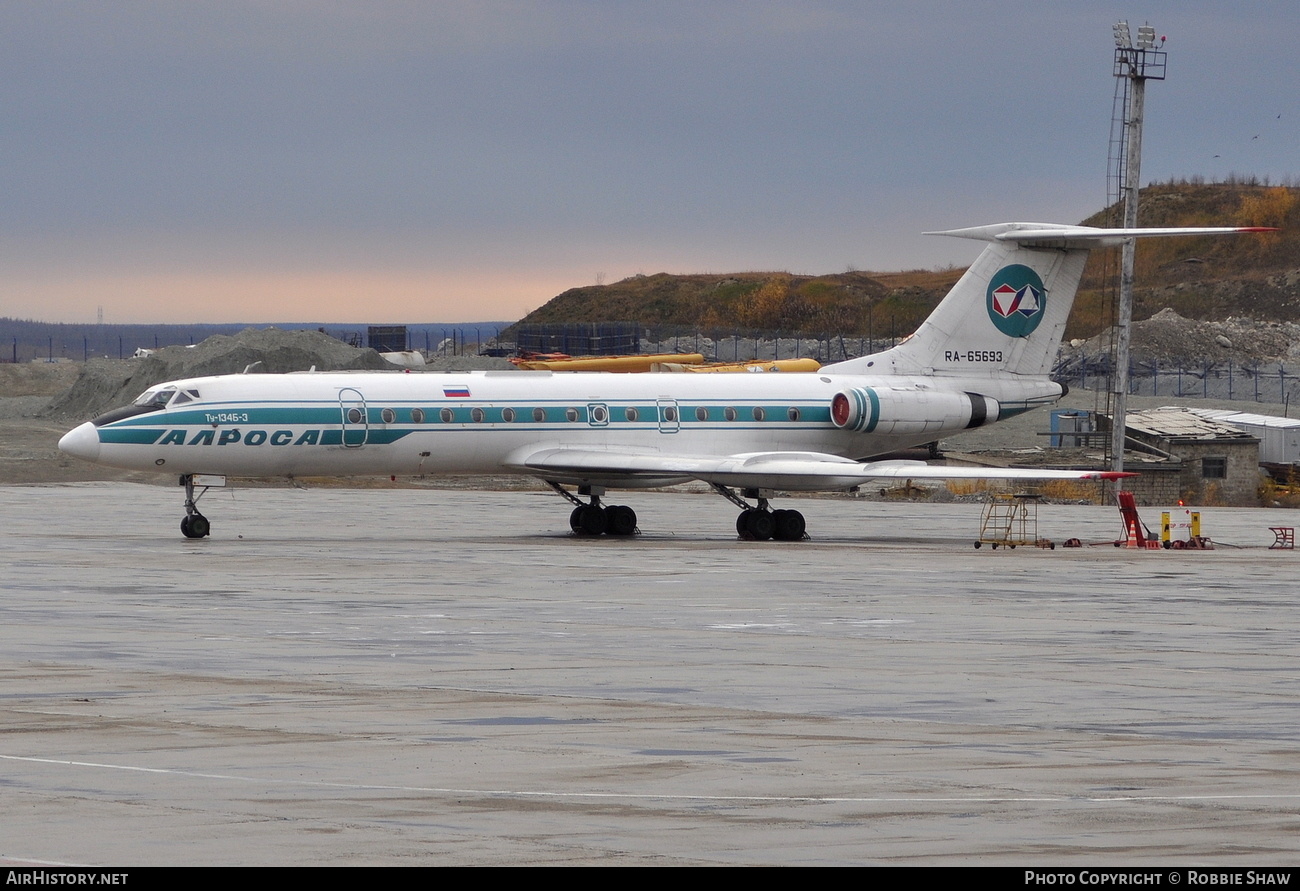 Aircraft Photo of RA-65693 | Tupolev Tu-134B-3 | Alrosa Air Enterprise | AirHistory.net #175547