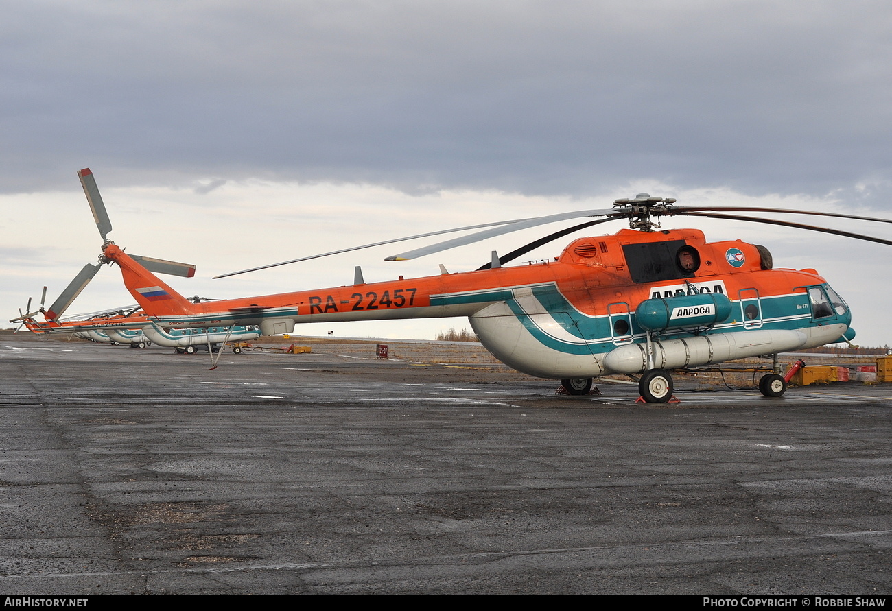 Aircraft Photo of RA-22457 | Mil Mi-171C | Alrosa Air Enterprise | AirHistory.net #175562