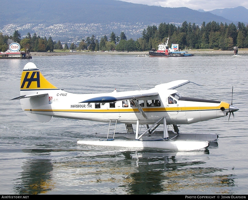 Aircraft Photo of C-FIUZ | Vazar DHC-3T Turbine Otter | Harbour Air | AirHistory.net #175563