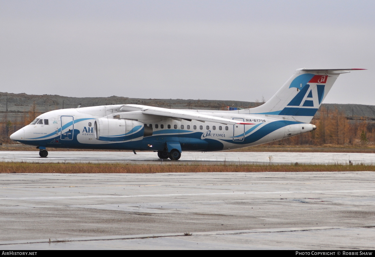 Aircraft Photo of RA-61714 | Antonov An-148-100E | Angara Airlines | AirHistory.net #175585