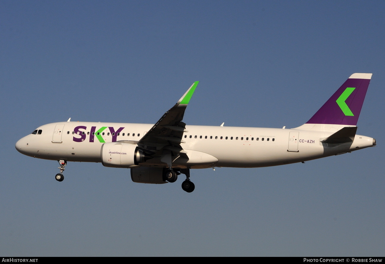 Aircraft Photo of CC-AZH | Airbus A320-251N | Sky Airline | AirHistory.net #175586