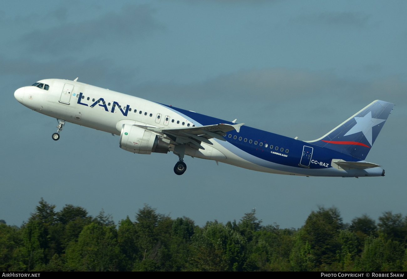 Aircraft Photo of CC-BAZ | Airbus A320-214 | LAN Airlines - Línea Aérea Nacional | AirHistory.net #175595