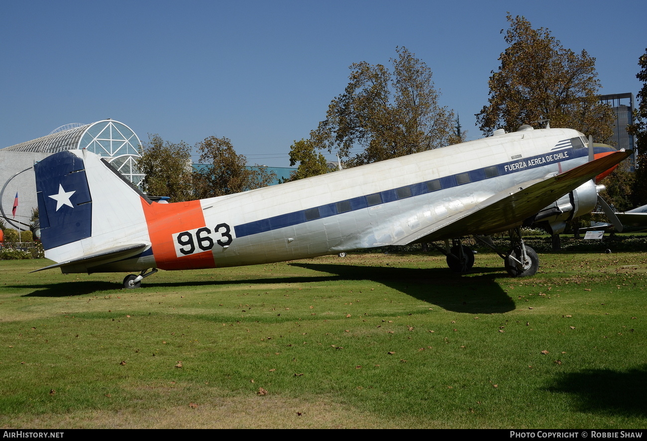 Aircraft Photo of 963 | Douglas C-47A Skytrain | Chile - Air Force | AirHistory.net #175601