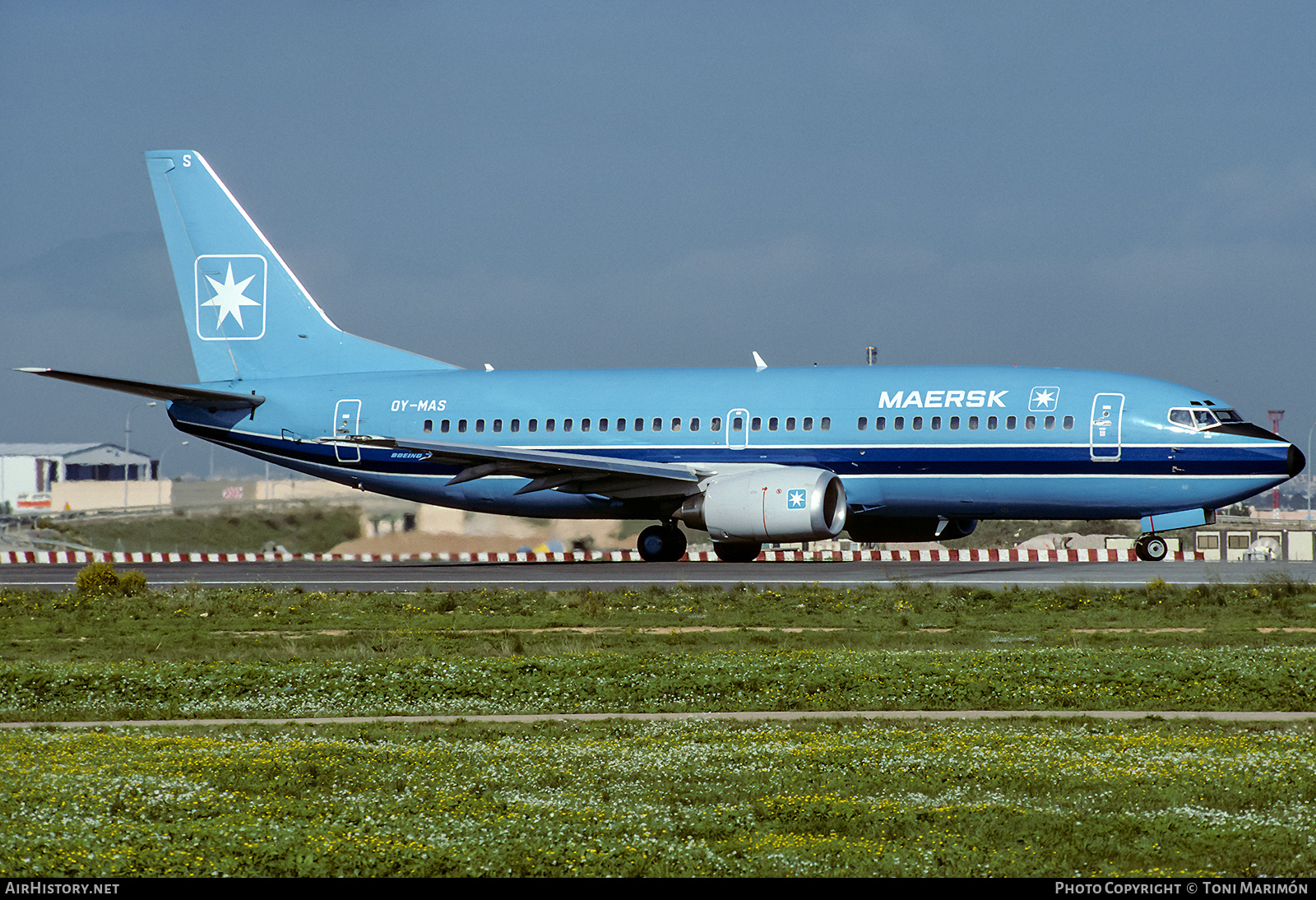 Aircraft Photo of OY-MAS | Boeing 737-3L9 | Maersk Air | AirHistory.net #175609