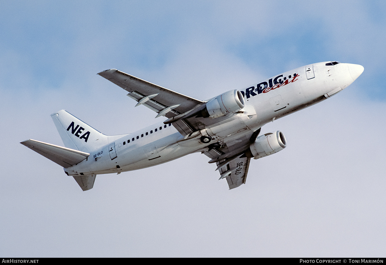 Aircraft Photo of SE-DLO | Boeing 737-3Y0 | Nordic East Airways - NEA | AirHistory.net #175621