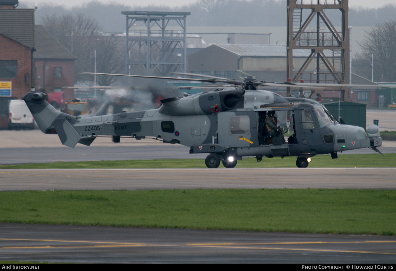 Aircraft Photo of ZZ405 | AgustaWestland AW-159 Wildcat AH1 | UK - Army | AirHistory.net #175625