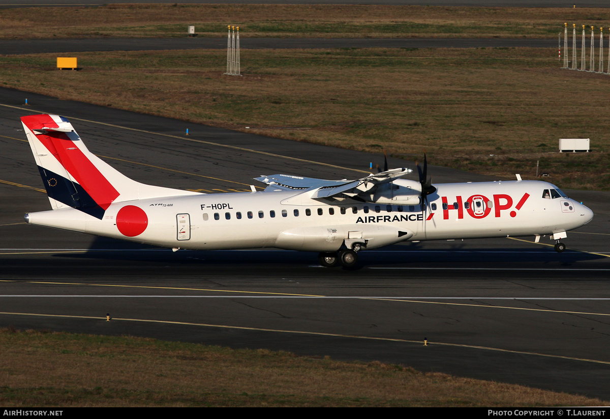 Aircraft Photo of F-HOPL | ATR ATR-72-600 (ATR-72-212A) | Hop! | AirHistory.net #175630