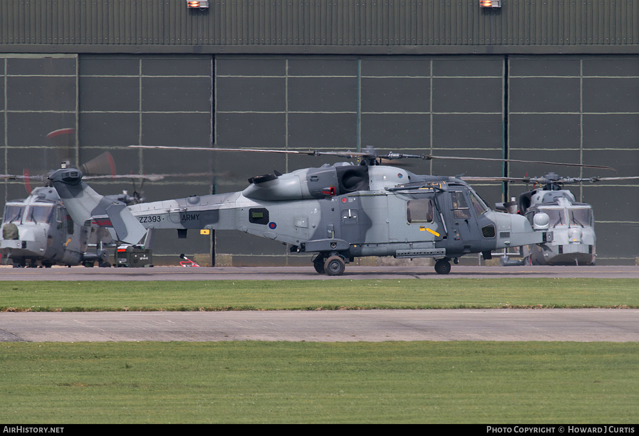 Aircraft Photo of ZZ393 | AgustaWestland AW-159 Wildcat AH1 | UK - Army | AirHistory.net #175634