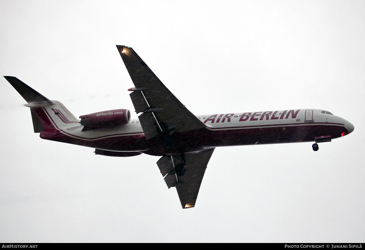 Aircraft Photo of D-AGPB | Fokker 100 (F28-0100) | Air Berlin | AirHistory.net #175640