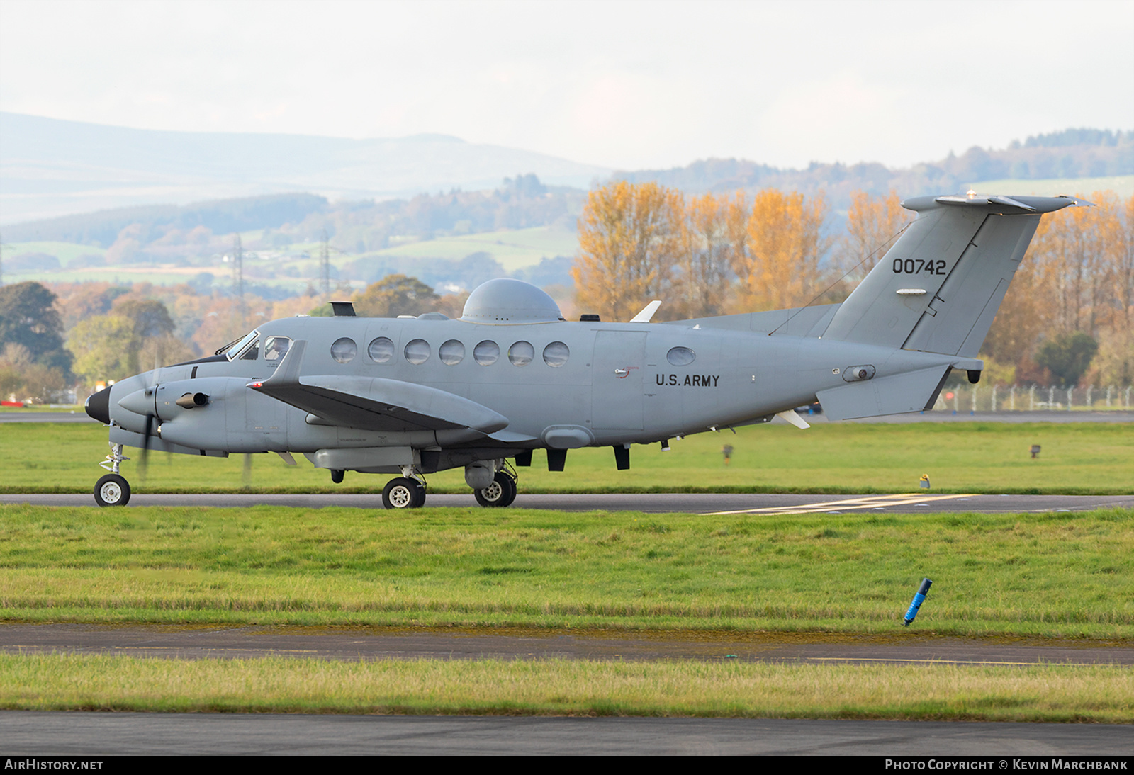 Aircraft Photo of 10-0742 / 00742 | Hawker Beechcraft MC-12S Huron (350ER) | USA - Army | AirHistory.net #175646