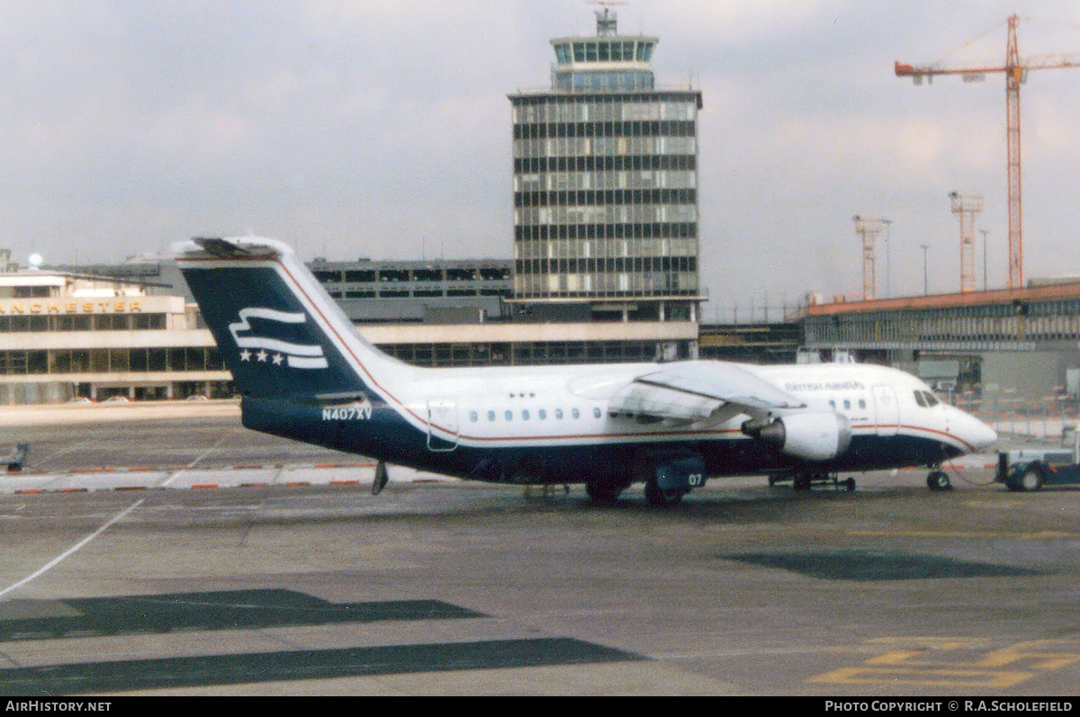 Aircraft Photo of N407XV | British Aerospace BAe-146-200 | British Airways | AirHistory.net #175651