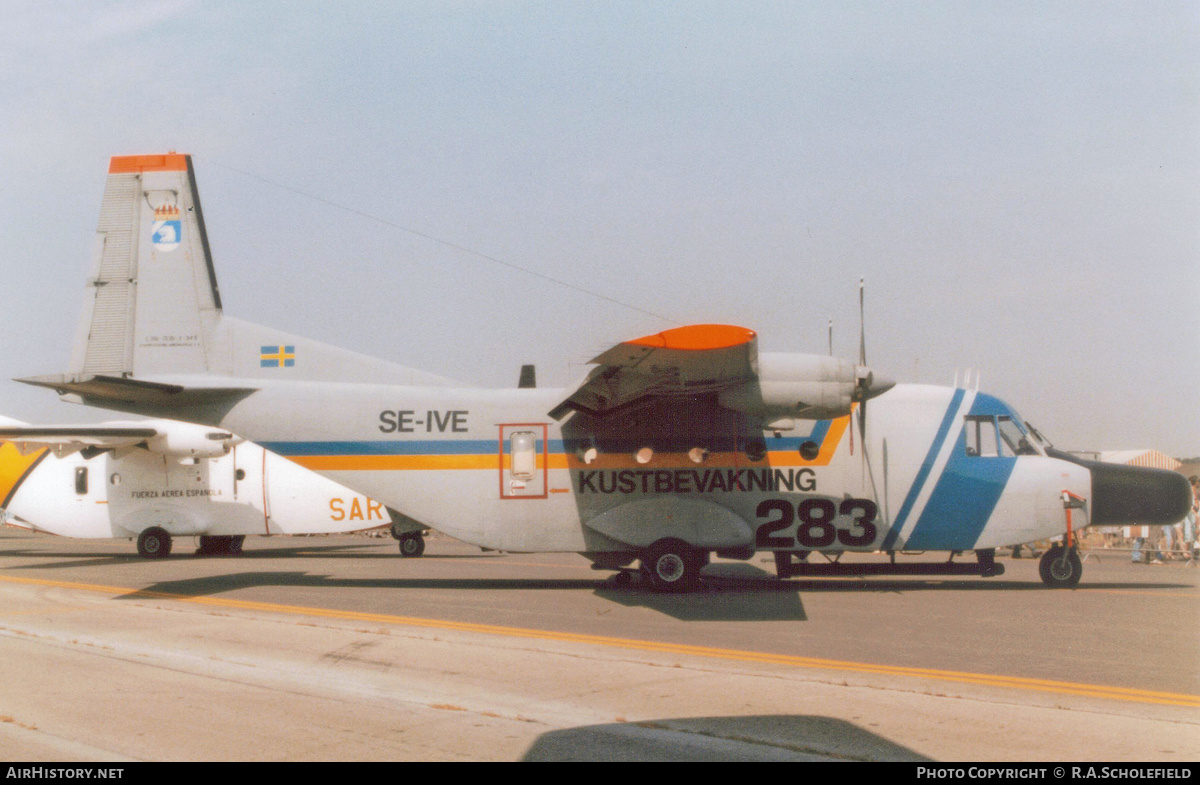 Aircraft Photo of SE-IVE | CASA C-212-200 Aviocar | Kustbevakning - Swedish Coastguard | AirHistory.net #175652