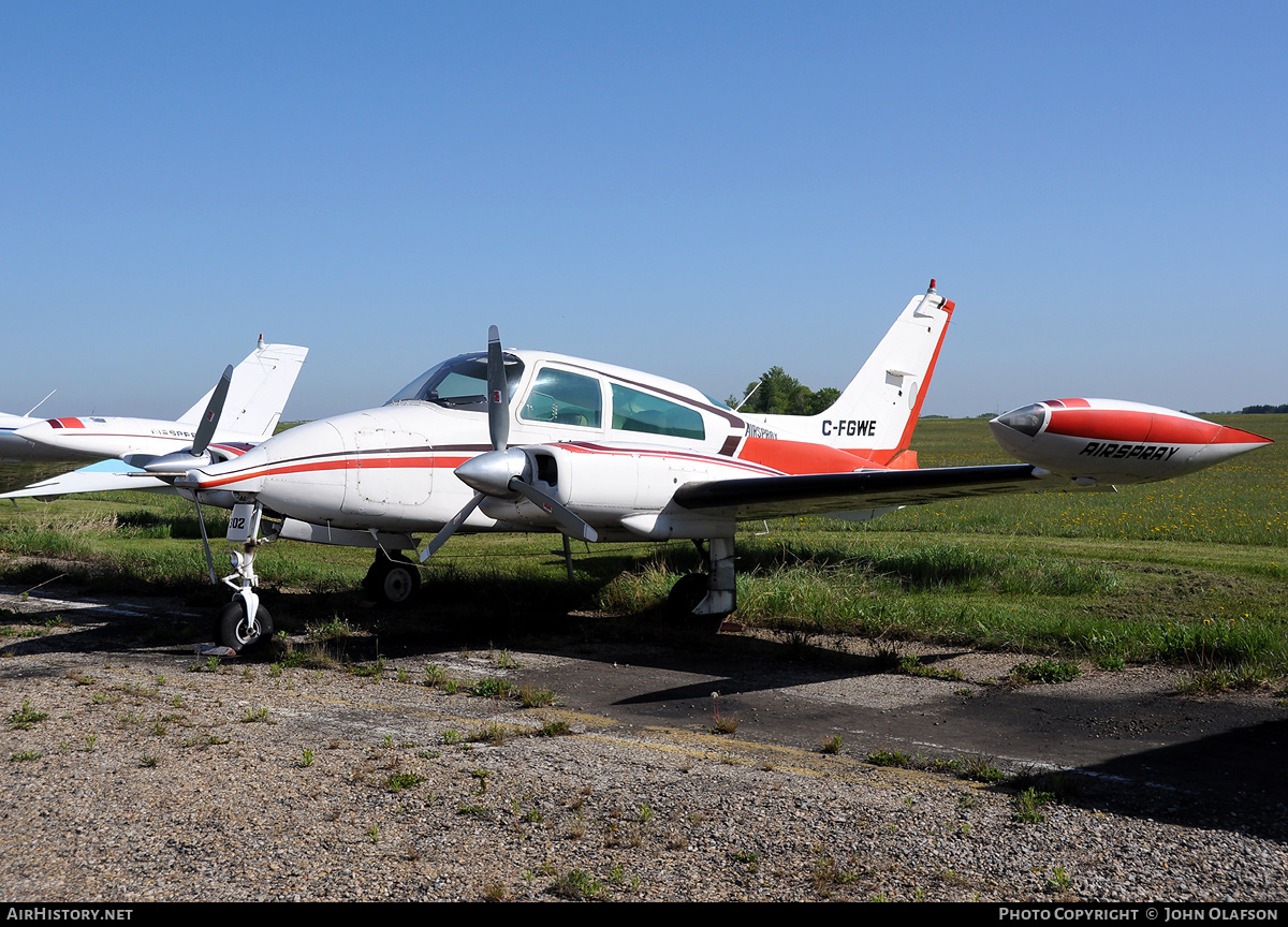 Aircraft Photo of C-FGWE | Cessna 310Q | Air Spray | AirHistory.net #175661