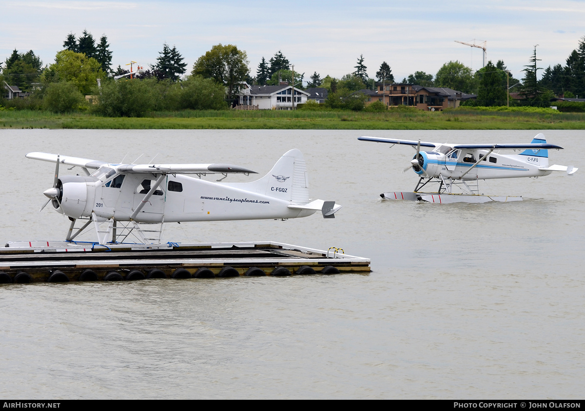 Aircraft Photo of C-FGQZ | De Havilland Canada DHC-2 Beaver Mk.1 | Van City Seaplanes | AirHistory.net #175665