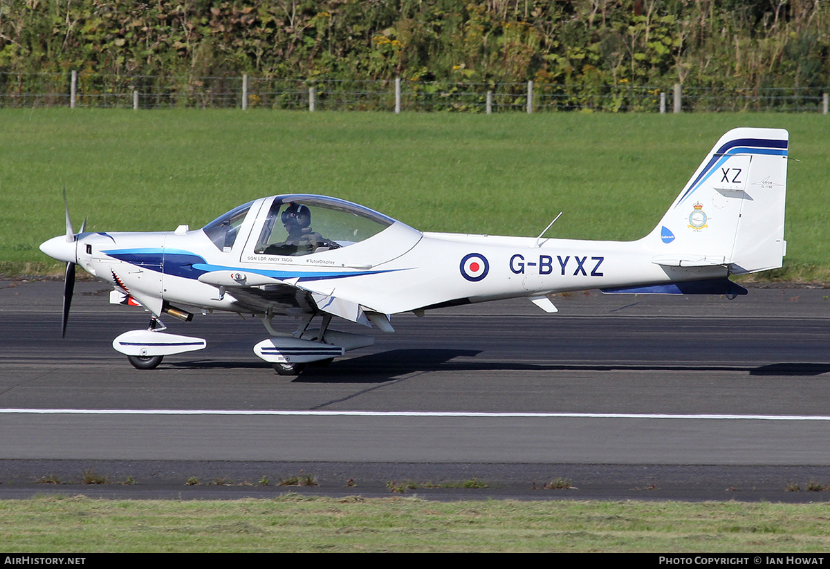 Aircraft Photo of G-BYXZ | Grob G-115E Tutor | UK - Air Force | AirHistory.net #175668