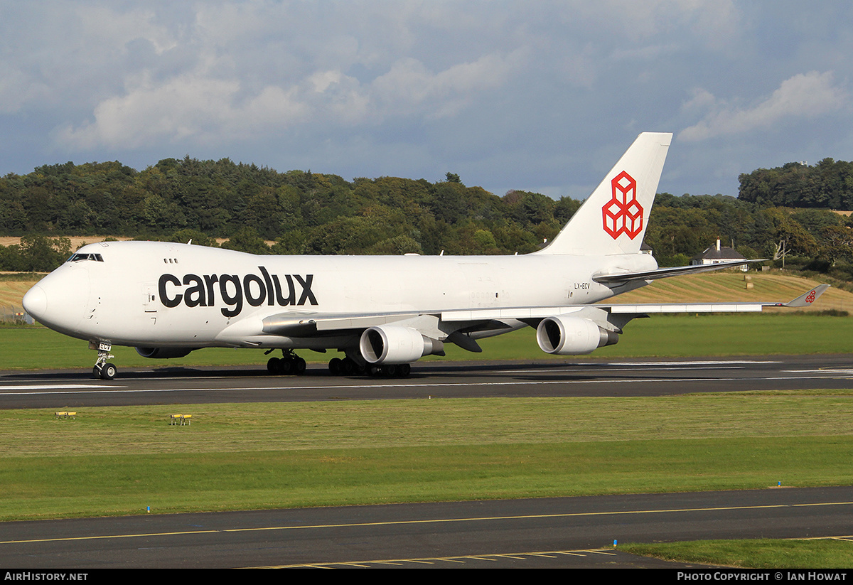 Aircraft Photo of LX-ECV | Boeing 747-4HQF/ER | Cargolux | AirHistory.net #175672