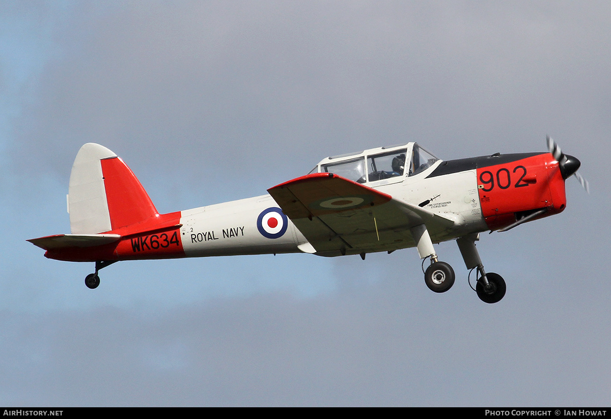 Aircraft Photo of G-CIGE / WK634 | De Havilland DHC-1 Chipmunk 22 | UK - Navy | AirHistory.net #175673