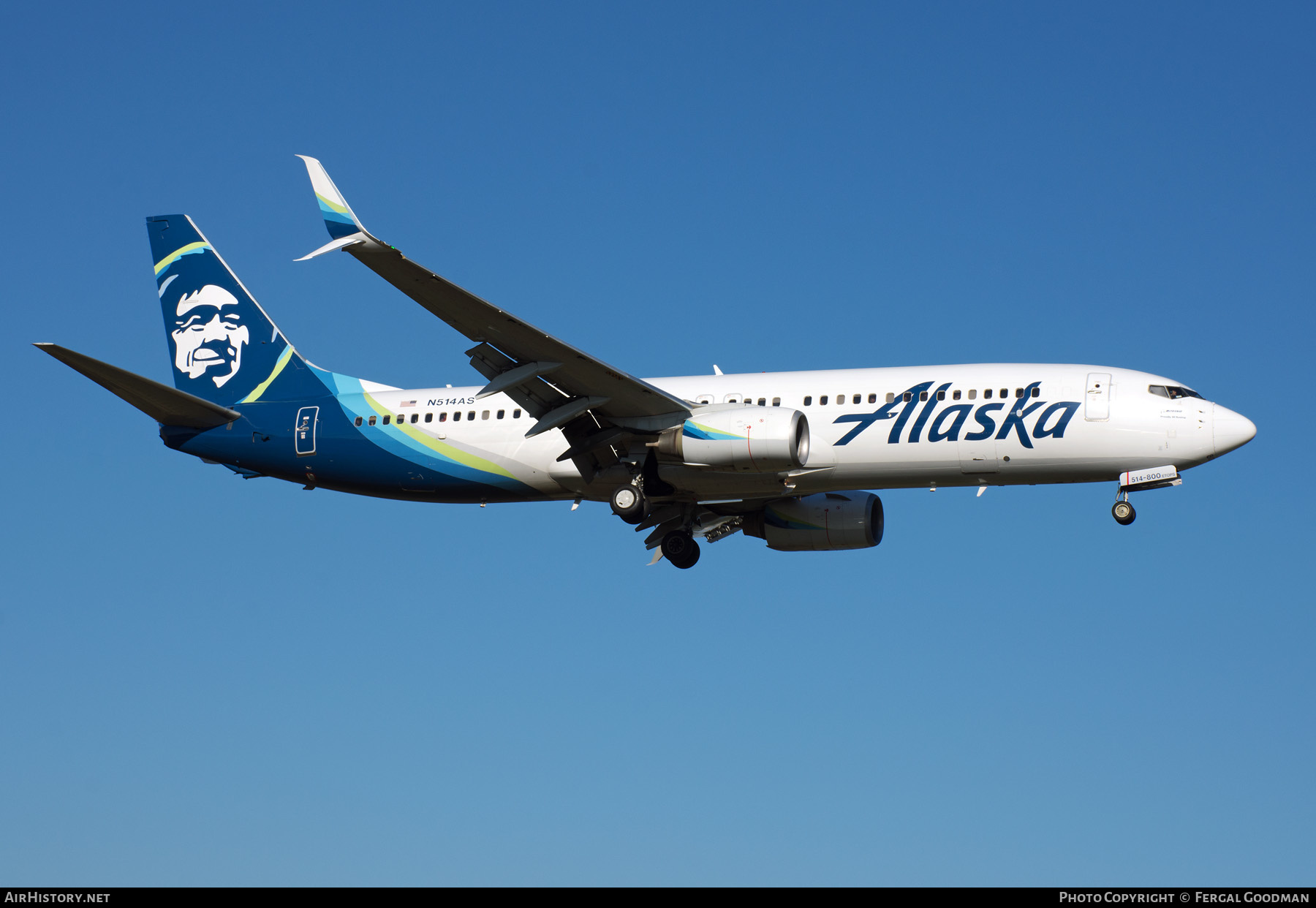 Aircraft Photo of N514AS | Boeing 737-890 | Alaska Airlines | AirHistory.net #175705