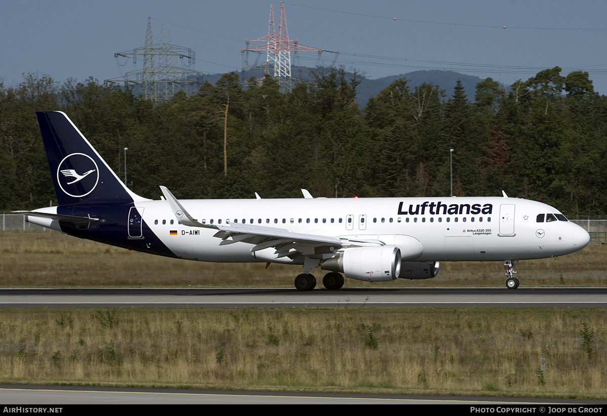 Aircraft Photo of D-AIWI | Airbus A320-214 | Lufthansa | AirHistory.net #175711