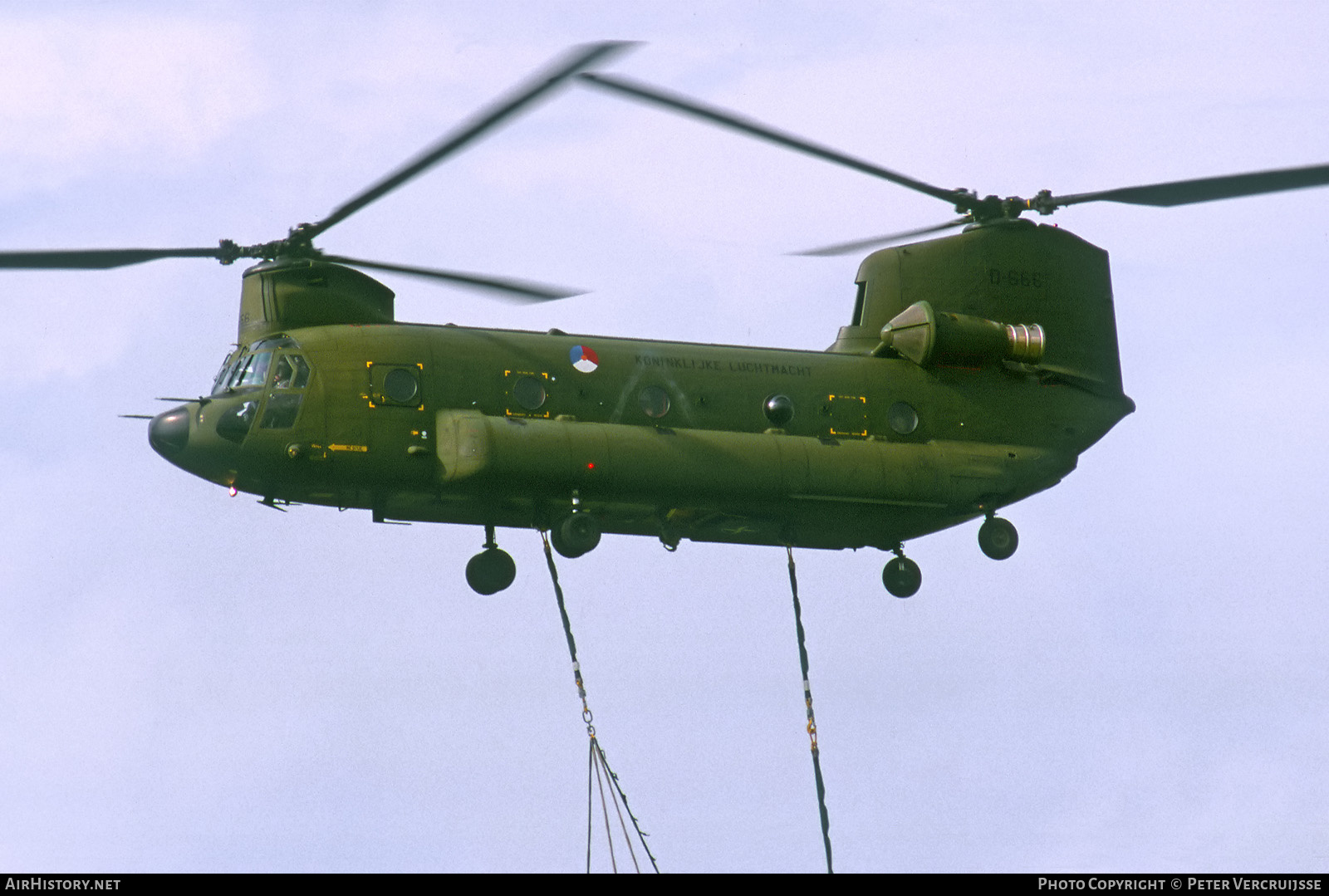 Aircraft Photo of D-666 | Boeing CH-47D Chinook (414) | Netherlands - Air Force | AirHistory.net #175721