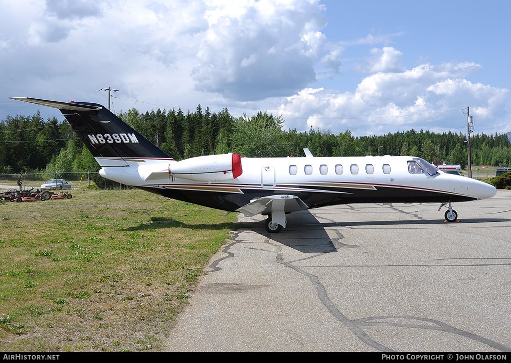 Aircraft Photo of N839DM | Cessna 525B CitationJet CJ3 | AirHistory.net #175729