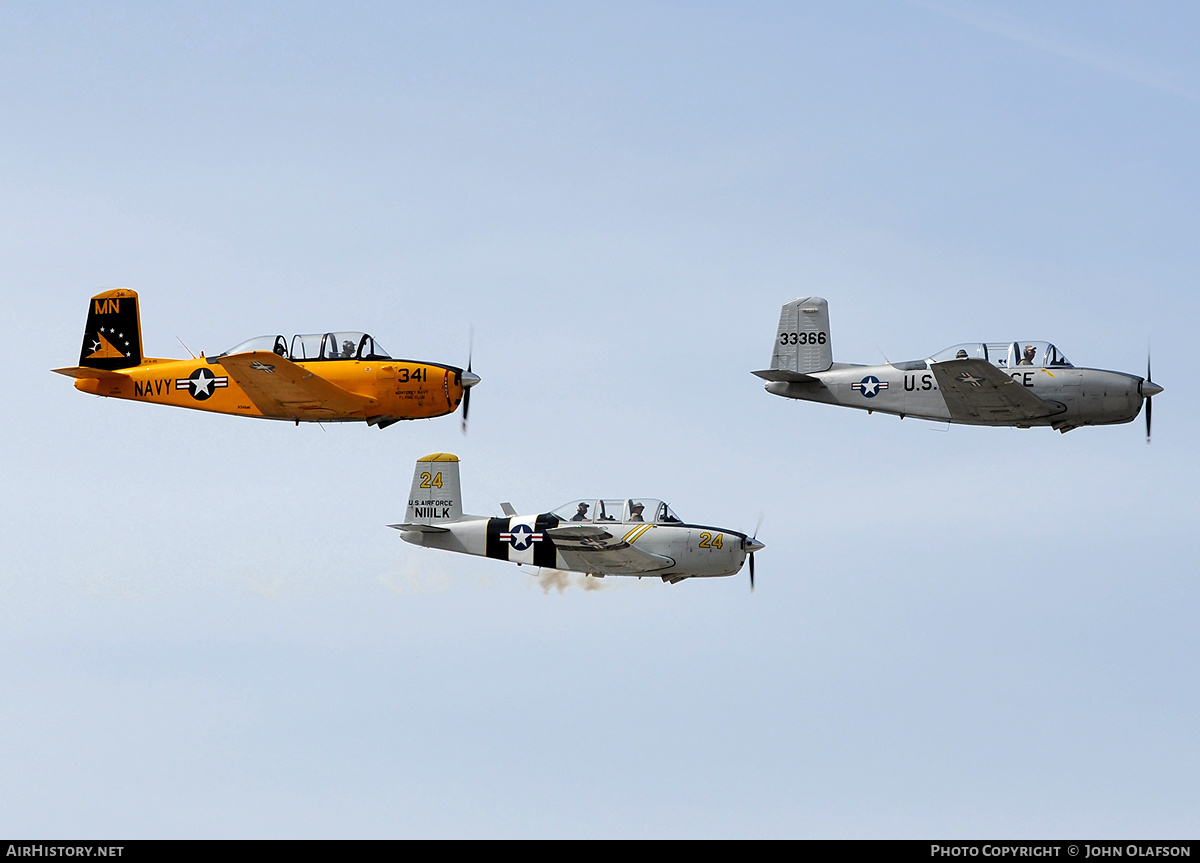 Aircraft Photo of N341MN | Beech T-34B Mentor (D45) | Monterey Navy Flying Club | USA - Navy | AirHistory.net #175730