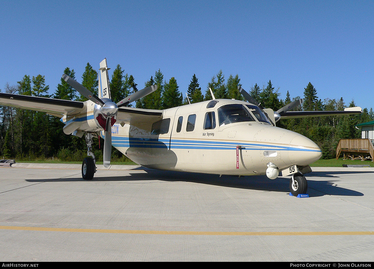 Aircraft Photo of C-GZON | North American Rockwell 690 Turbo Commander | Air Spray | AirHistory.net #175743