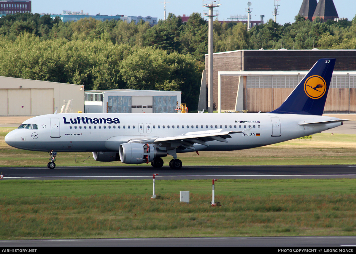 Aircraft Photo of D-AIZD | Airbus A320-214 | Lufthansa | AirHistory.net #175754