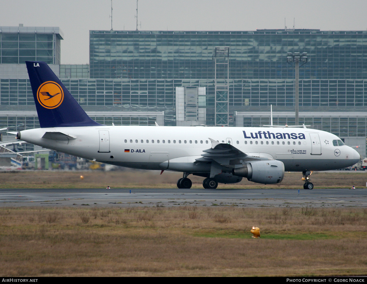 Aircraft Photo of D-AILA | Airbus A319-114 | Lufthansa | AirHistory.net #175761