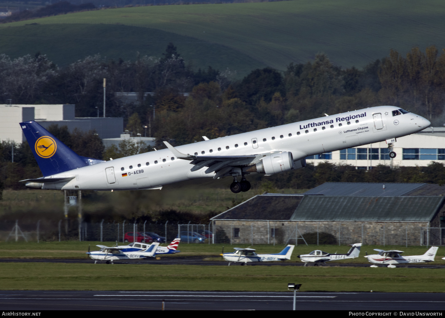 Aircraft Photo of D-AEBB | Embraer 195LR (ERJ-190-200LR) | Lufthansa Regional | AirHistory.net #175764