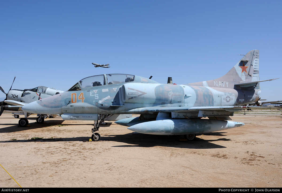 Aircraft Photo of 154342 | Douglas TA-4J Skyhawk | USA - Navy | AirHistory.net #175765