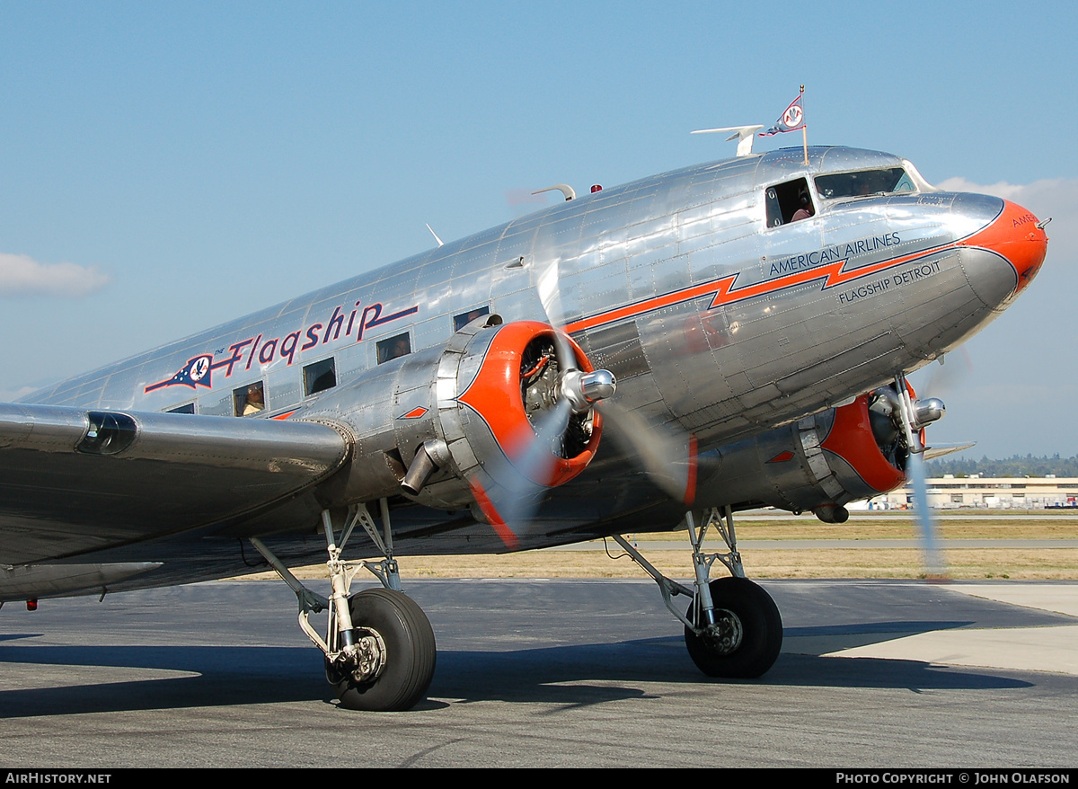 Aircraft Photo of N17334 / NC17334 | Douglas DC-3-178 | Flagship Detroit Foundation | American Airlines | AirHistory.net #175767