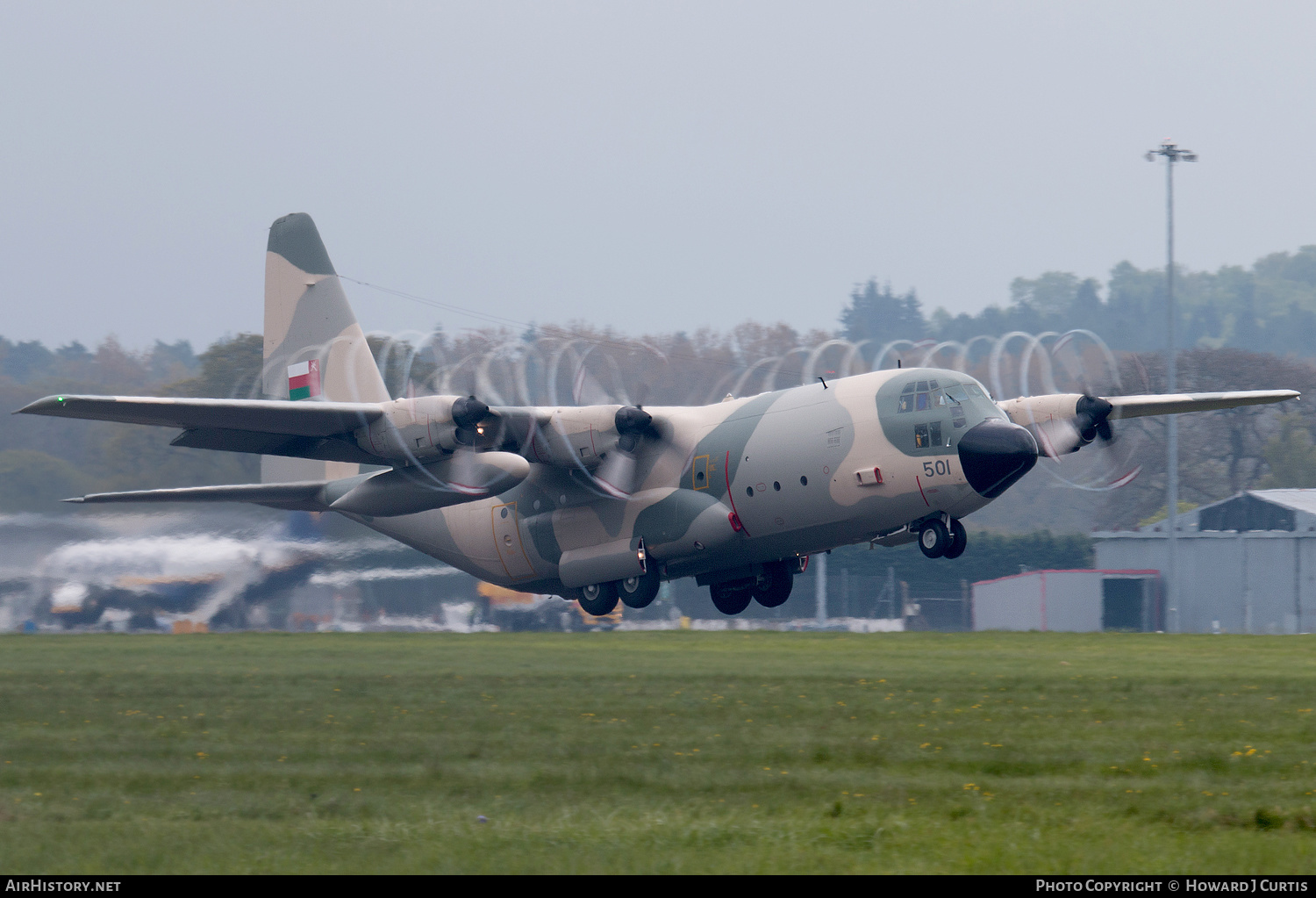Aircraft Photo of 501 / ٥٠١ | Lockheed C-130H Hercules | Oman - Air Force | AirHistory.net #175773