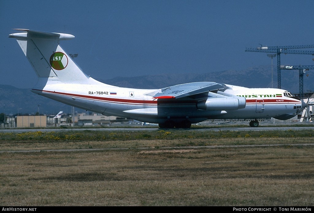 Aircraft Photo of RA-76842 | Ilyushin Il-76TD | Airstan - ASN | AirHistory.net #175777