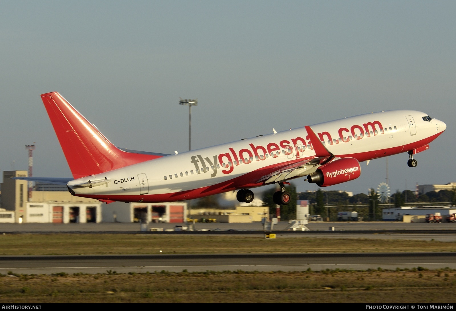 Aircraft Photo of G-DLCH | Boeing 737-8Q8 | Flyglobespan | AirHistory.net #175784