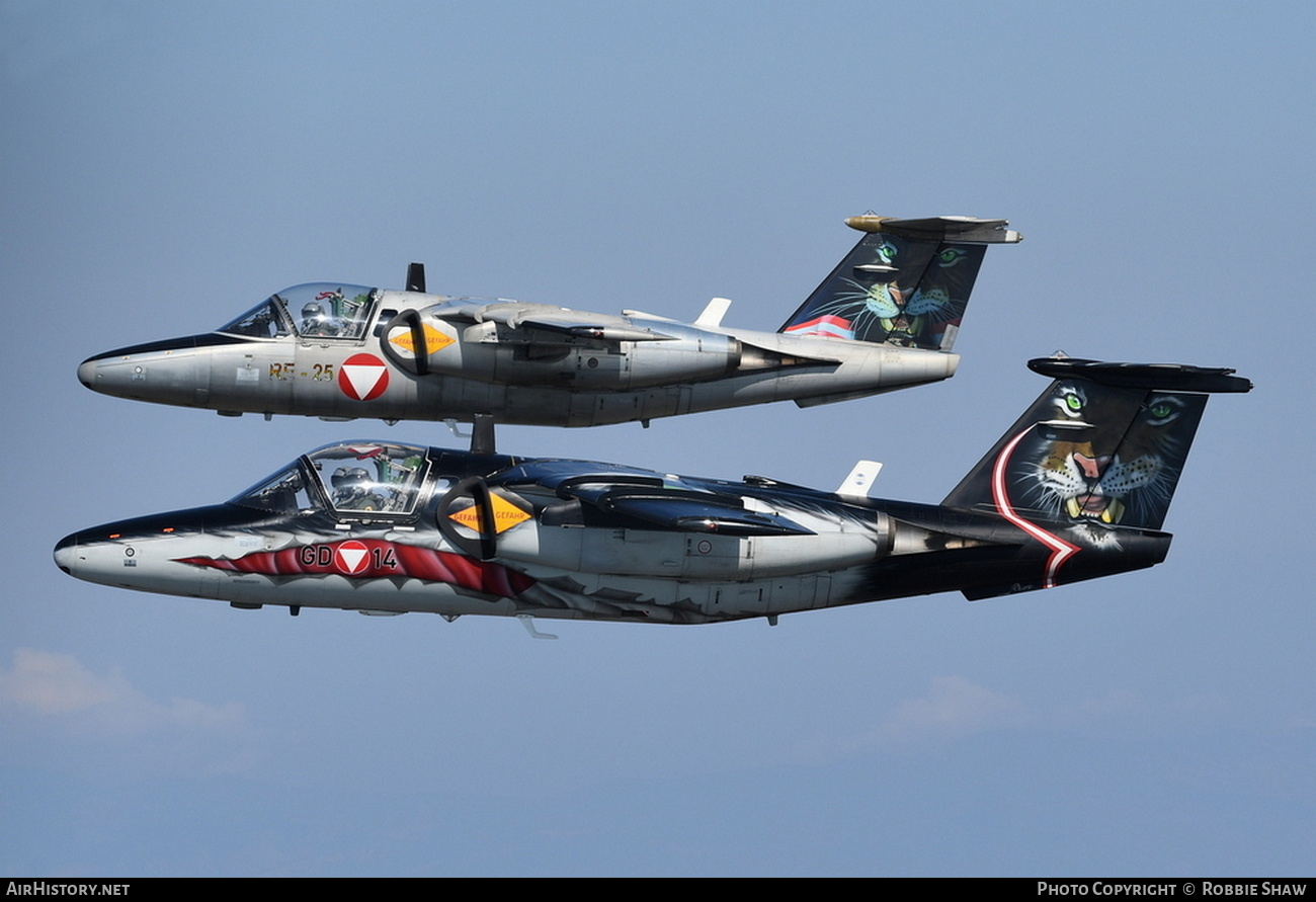 Aircraft Photo of GD-14 | Saab 105OE | Austria - Air Force | AirHistory.net #175791