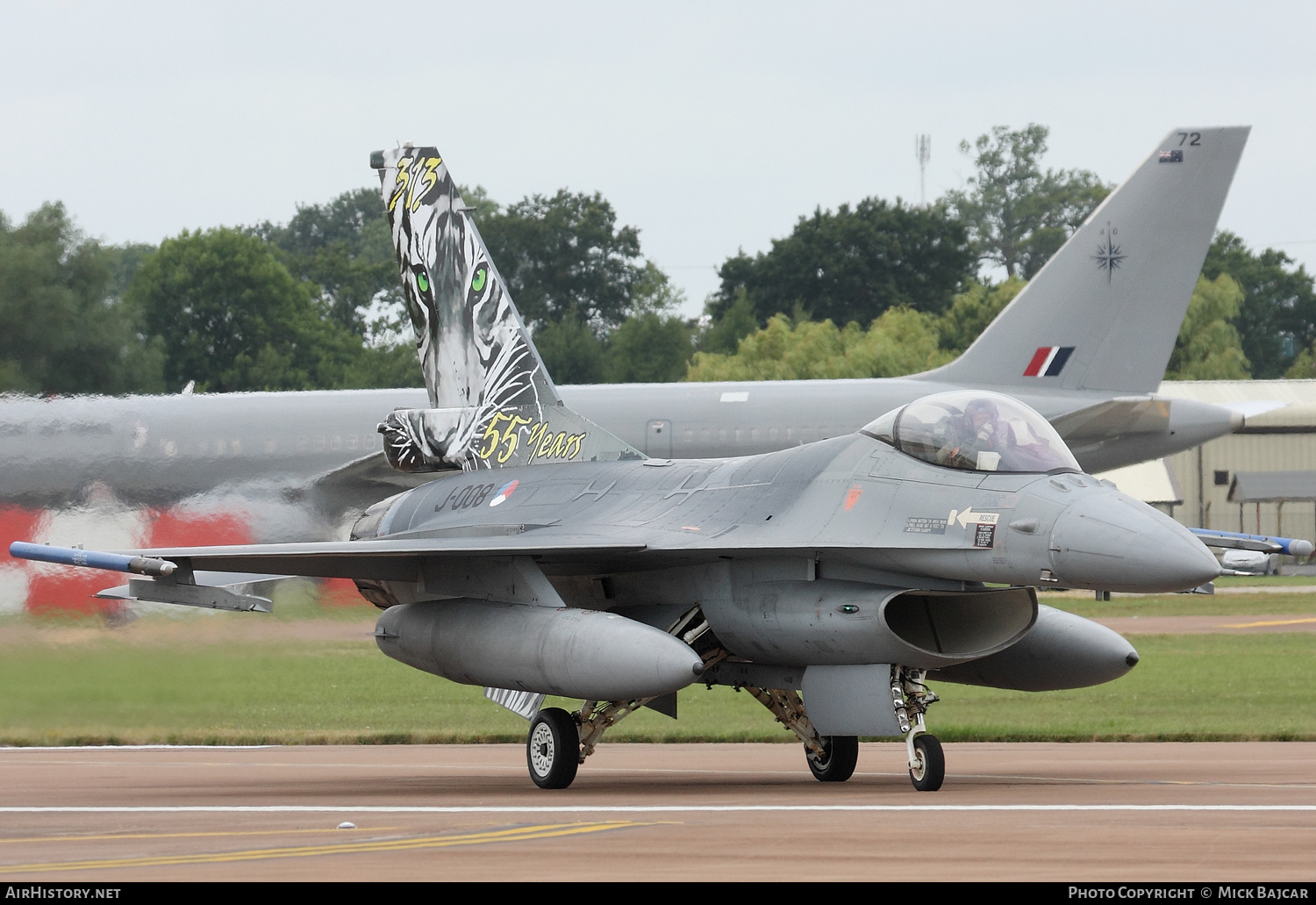 Aircraft Photo of J-008 | General Dynamics F-16AM Fighting Falcon | Netherlands - Air Force | AirHistory.net #175798