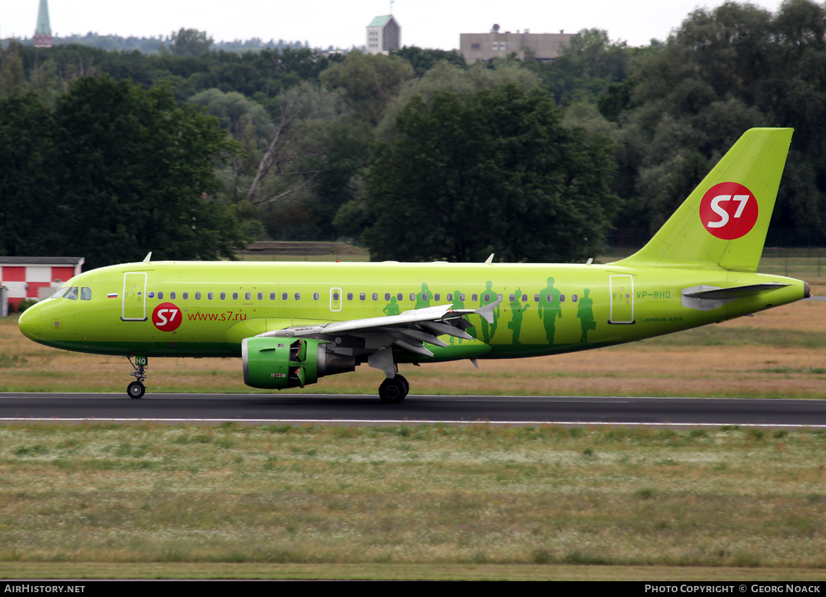 Aircraft Photo of VP-BHQ | Airbus A319-114 | S7 Airlines | AirHistory.net #175800