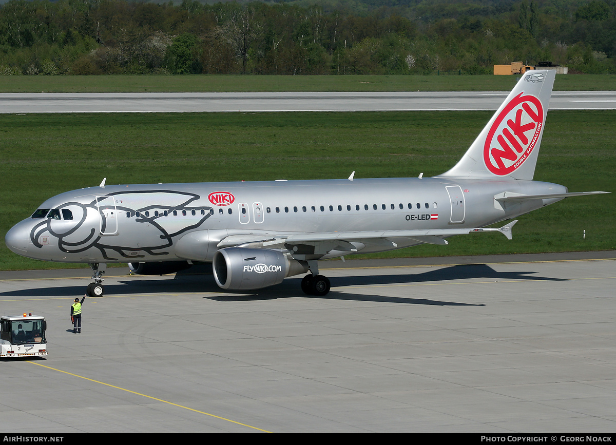 Aircraft Photo of OE-LED | Airbus A319-112 | Niki | AirHistory.net #175808