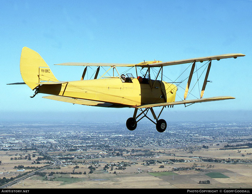 Aircraft Photo of VH-BKC | De Havilland D.H. 82A Tiger Moth | AirHistory.net #175809