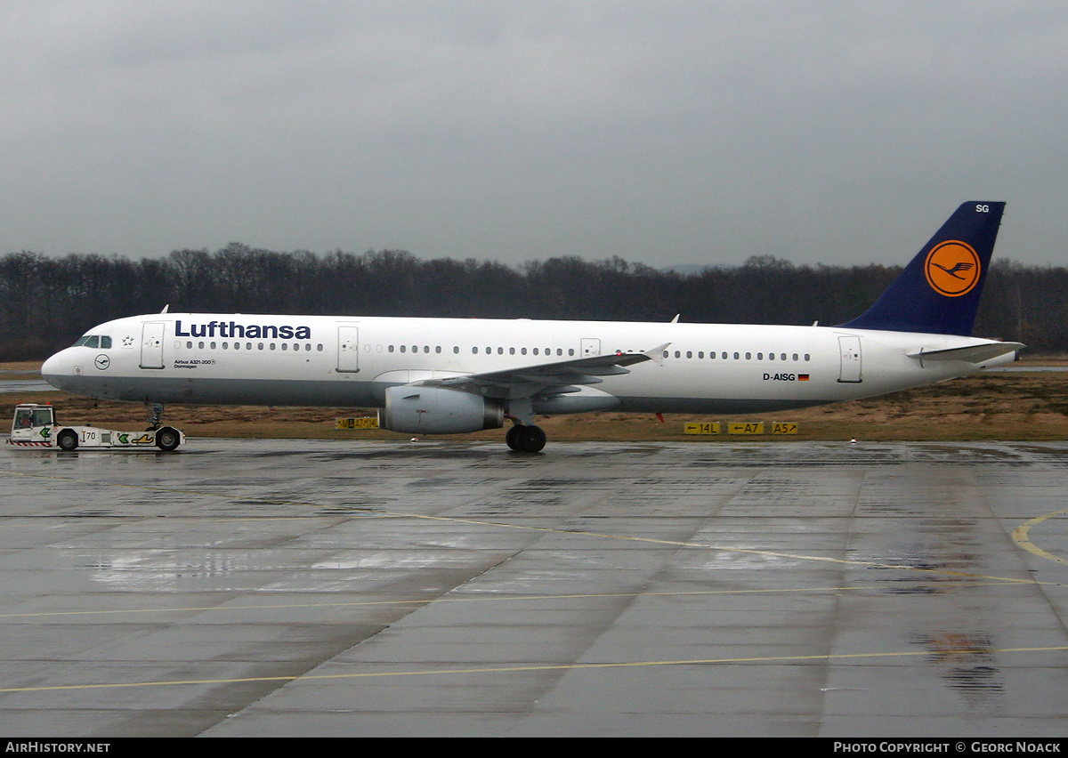 Aircraft Photo of D-AISG | Airbus A321-231 | Lufthansa | AirHistory.net #175836