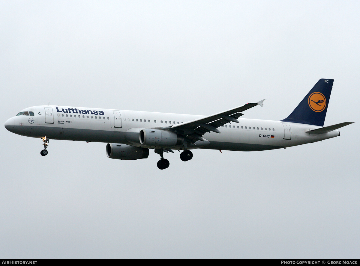 Aircraft Photo of D-AIRC | Airbus A321-131 | Lufthansa | AirHistory.net #175838