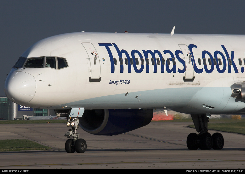 Aircraft Photo of G-JMCD | Boeing 757-25F | Thomas Cook Airlines | AirHistory.net #175843