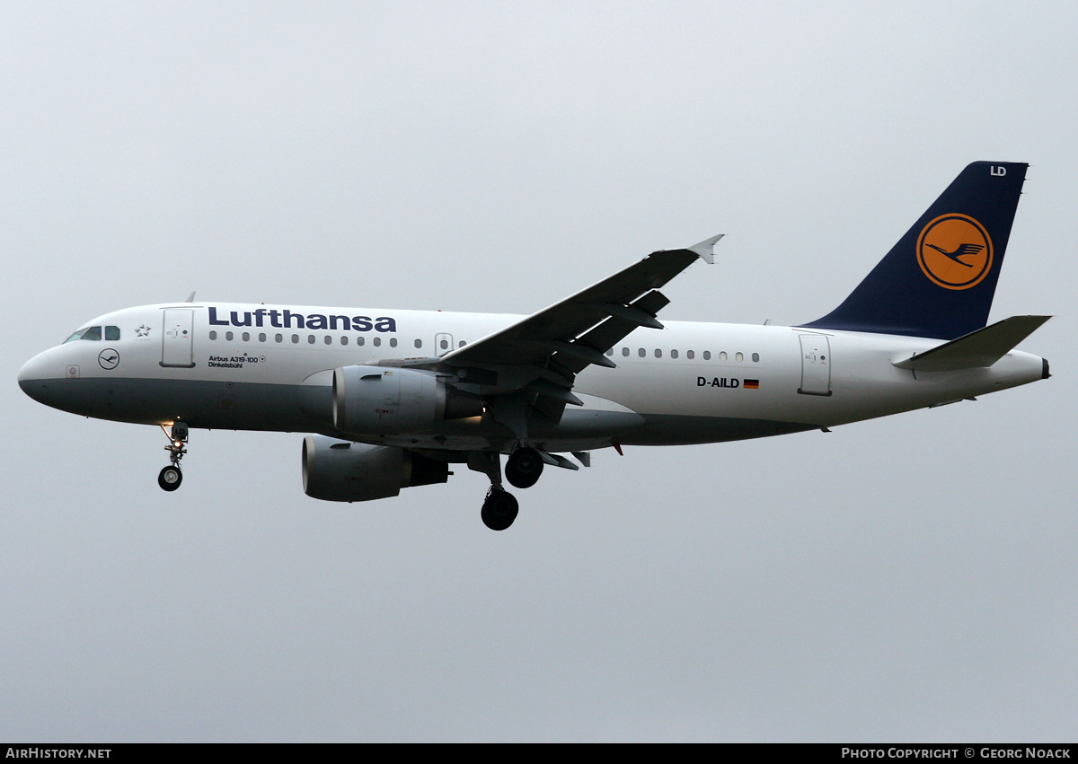 Aircraft Photo of D-AILD | Airbus A319-114 | Lufthansa | AirHistory.net #175857