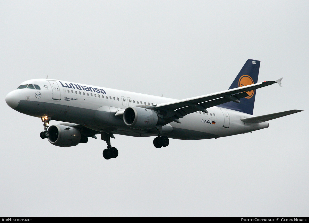 Aircraft Photo of D-AIQC | Airbus A320-211 | Lufthansa | AirHistory.net #175859