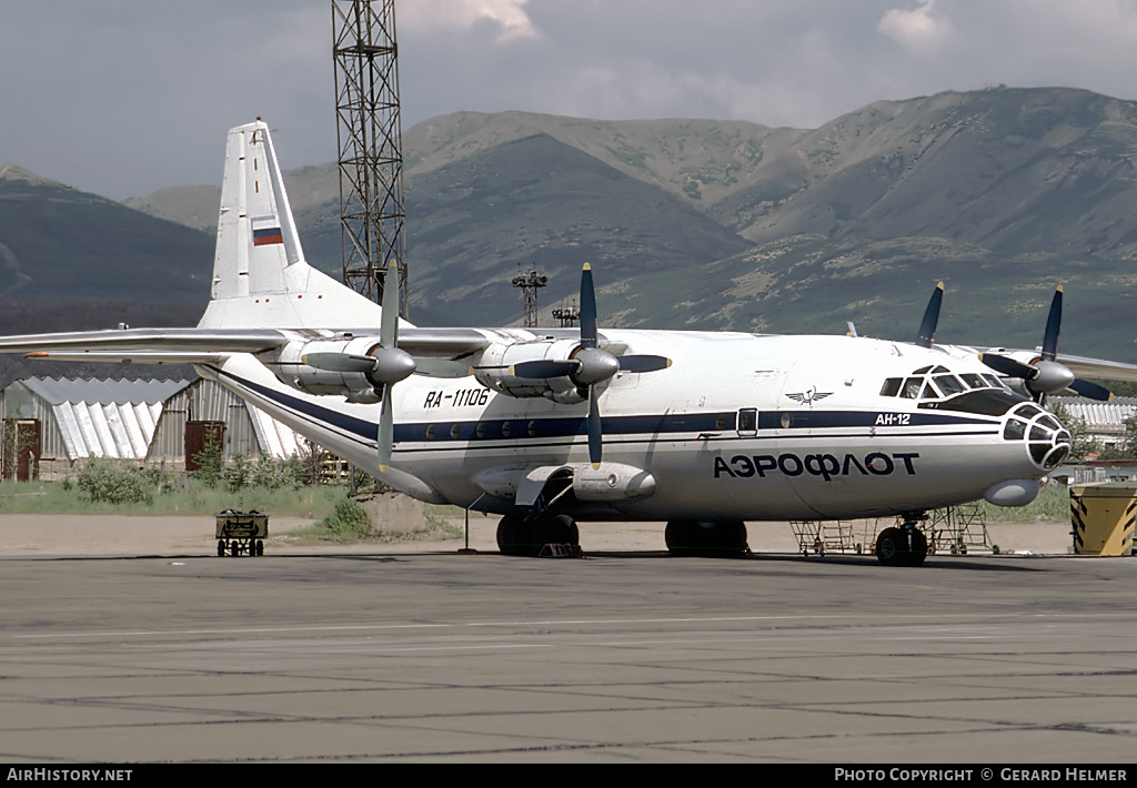 Aircraft Photo of RA-11106 | Antonov An-12TB | Aeroflot | AirHistory.net #175872