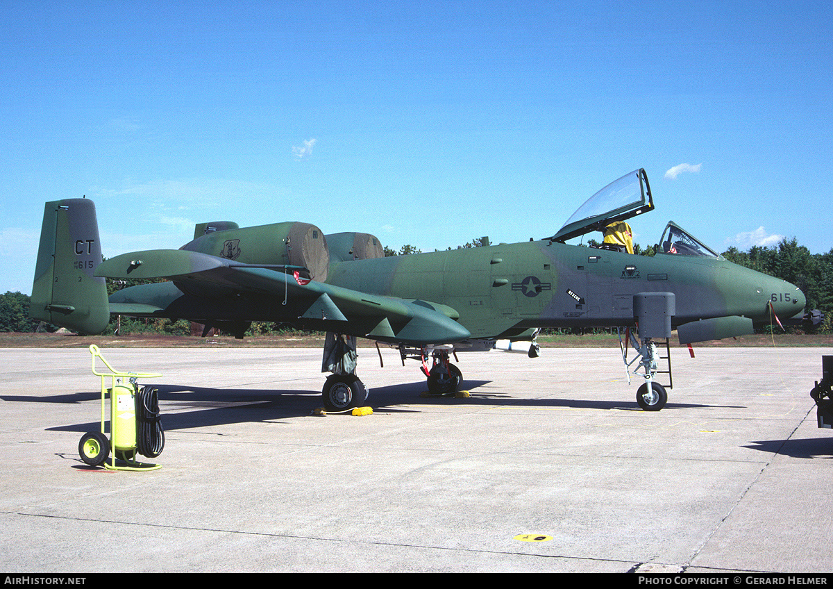 Aircraft Photo of 78-0615 / AF78-615 | Fairchild A-10A Thunderbolt II | USA - Air Force | AirHistory.net #175874