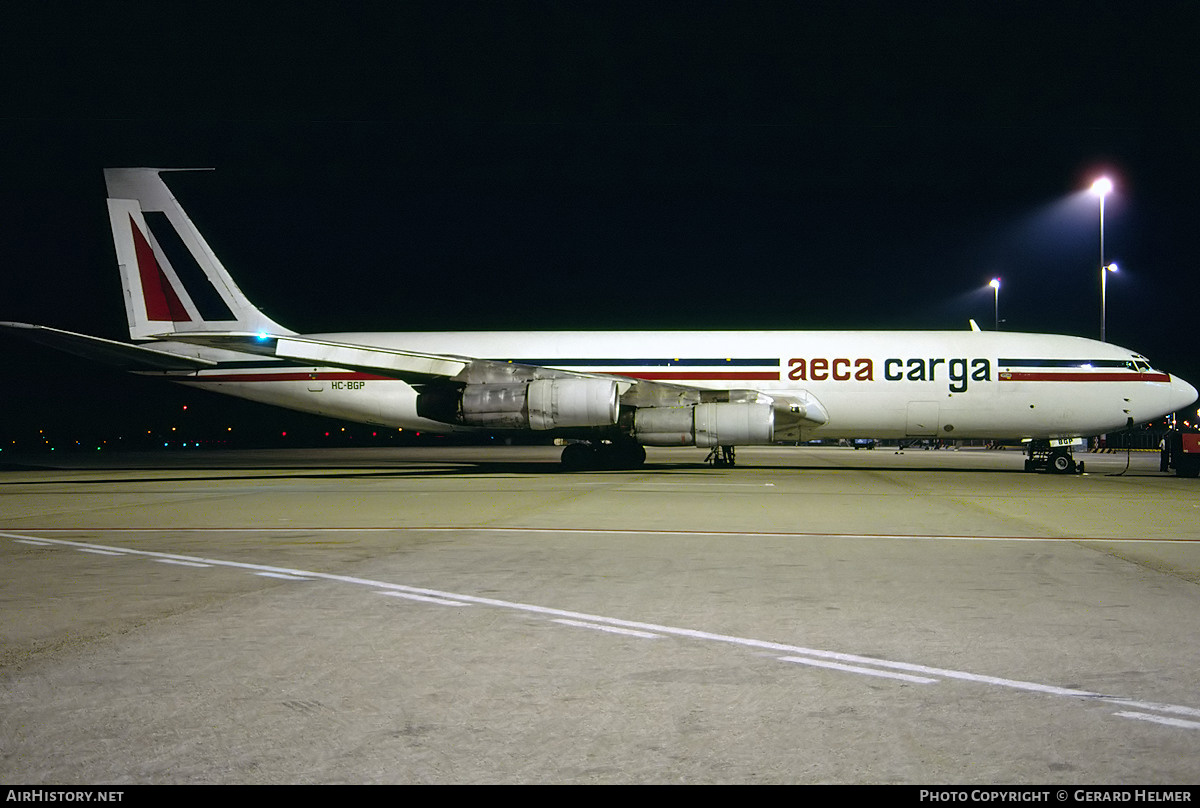 Aircraft Photo of HC-BGP | Boeing 707-321C | AECA Carga - Aeroservicios Ecuatorianos | AirHistory.net #175890