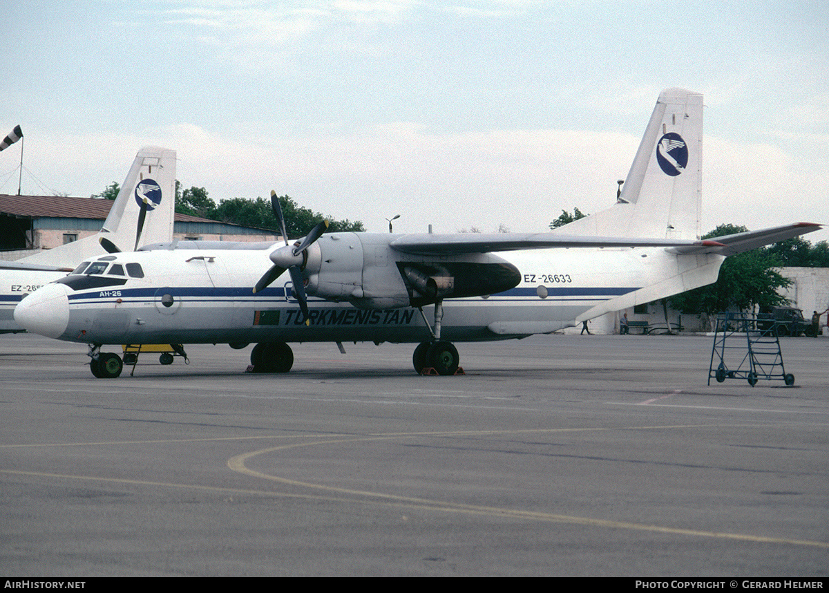 Aircraft Photo of EZ-26633 | Antonov An-26 | Turkmenistan Airlines | AirHistory.net #175910