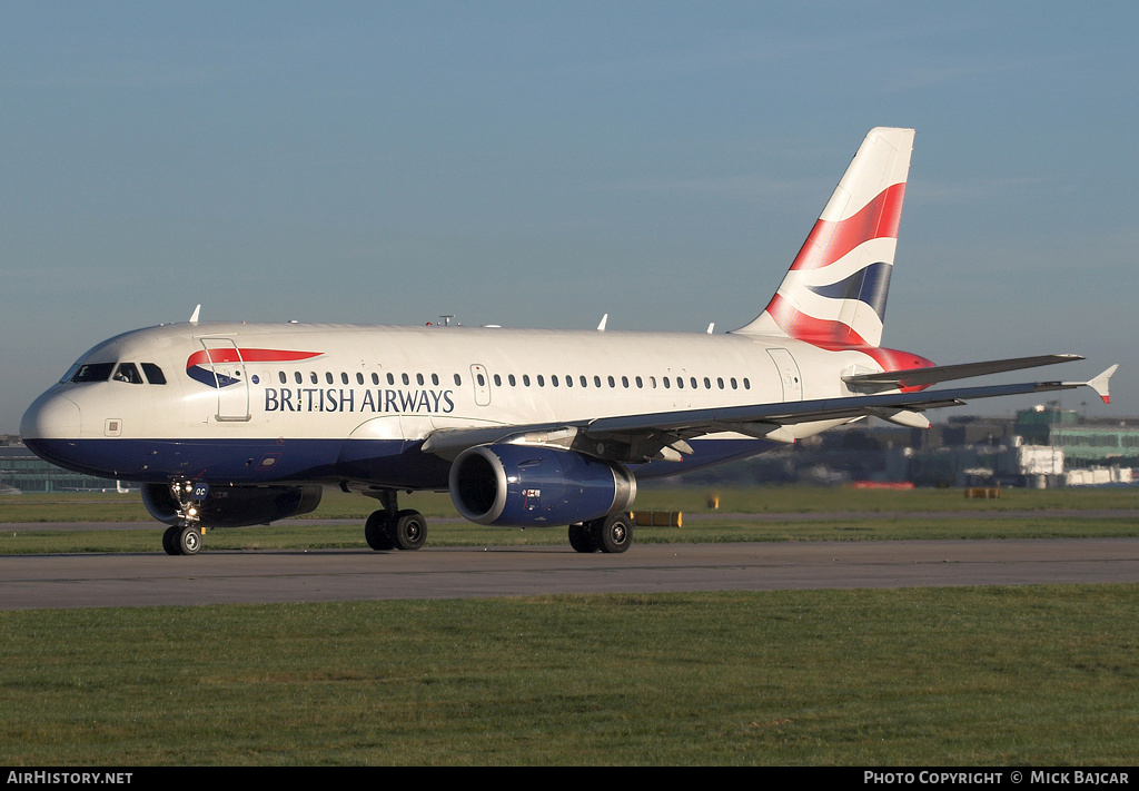 Aircraft Photo of G-EUOC | Airbus A319-131 | British Airways | AirHistory.net #175921